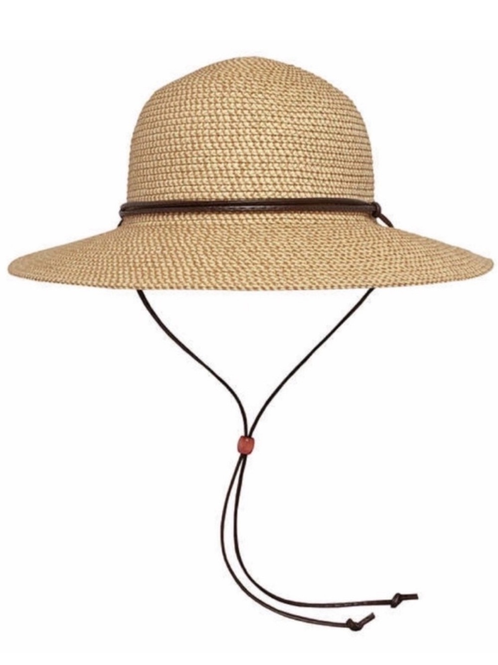 NWT Solar Escape Sun Hat CREAM summer beach vacation outdoor shade chinstrap